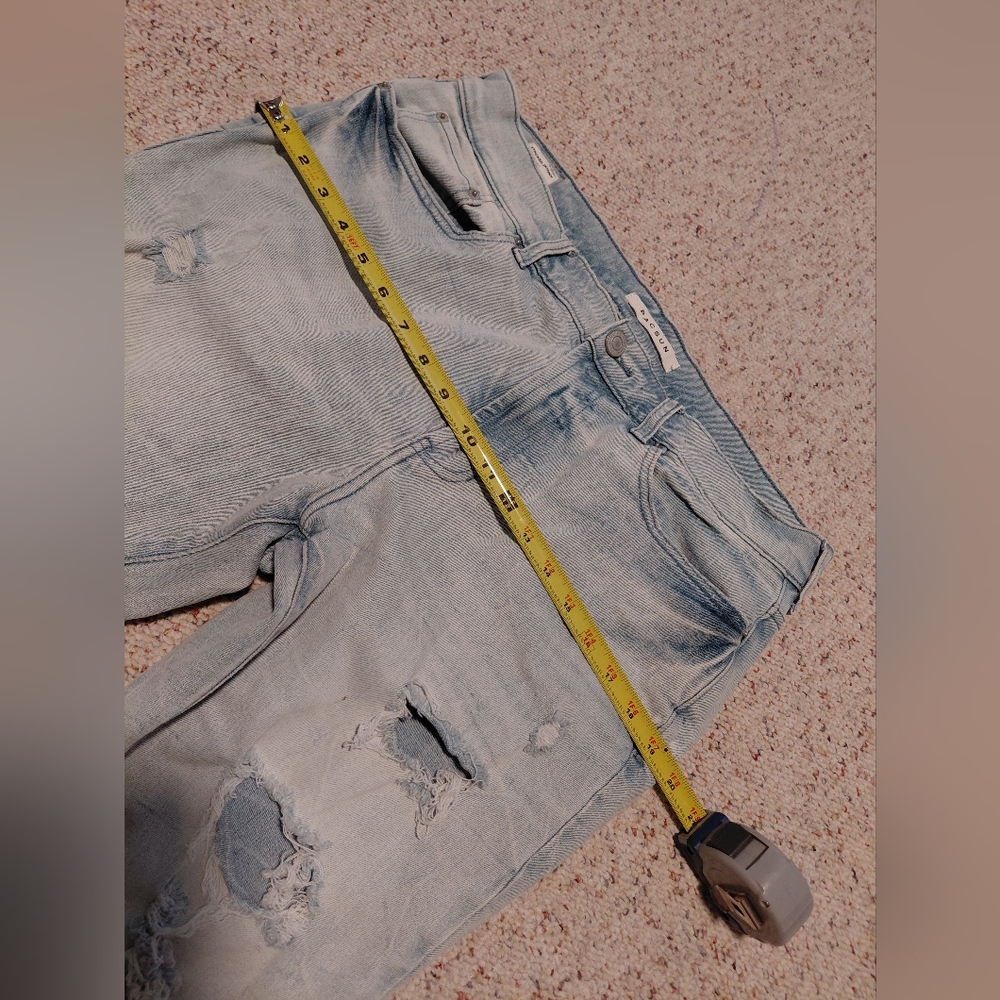 PacSun Light Blue Distressed Skinny Jeans - Picture 11 of 14